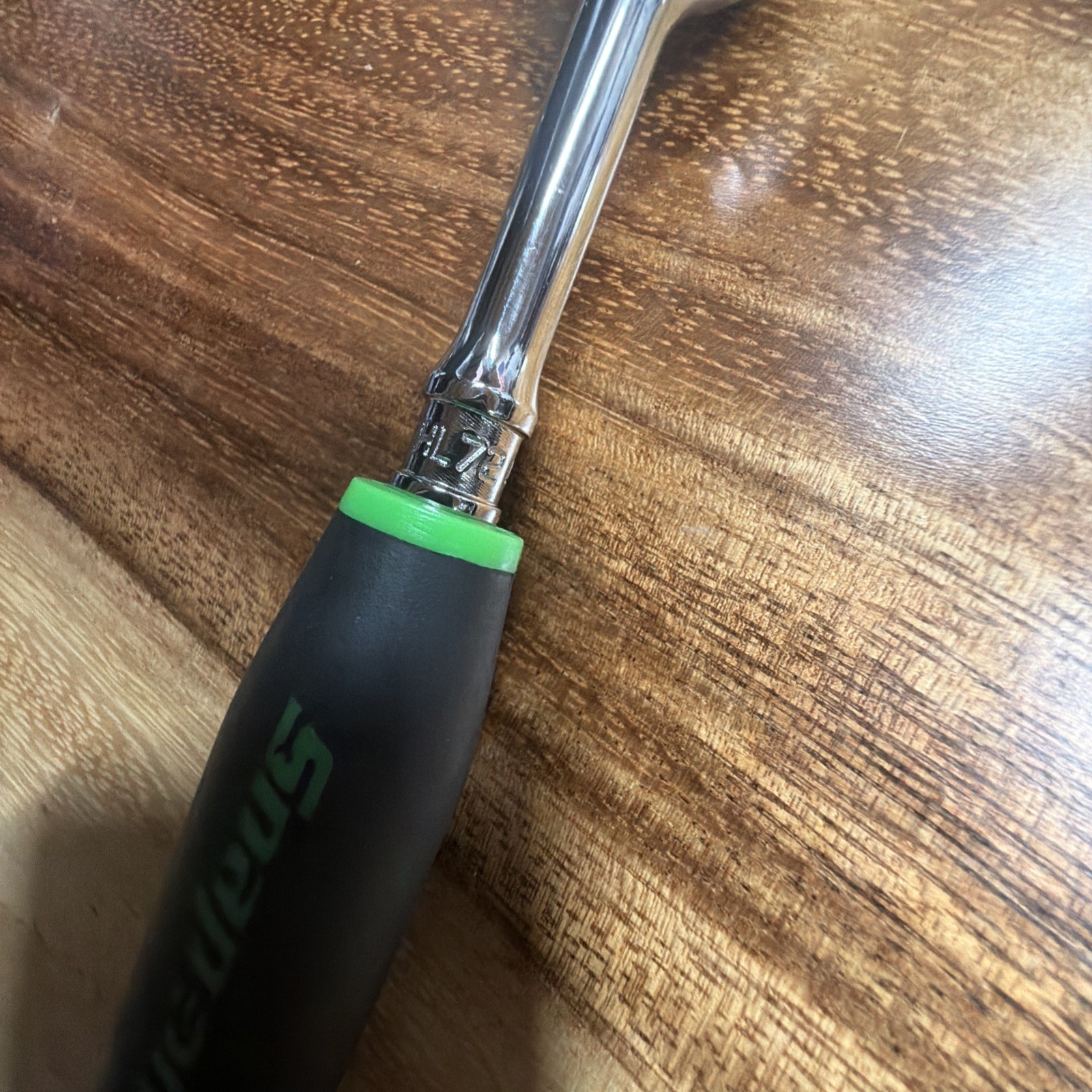 New Snap On THL72 1/4″ Drive Green Soft Handle Ratchet – Free Shipping