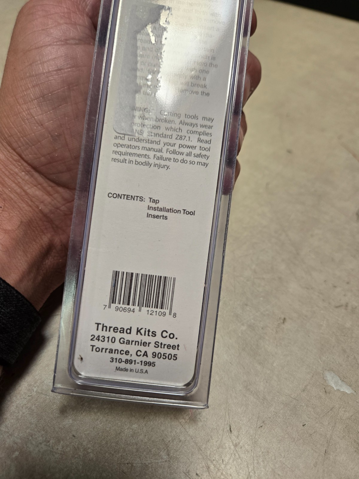 9/16-12 SAE UNC Thread Repair Kit 1208-109 Perma Coil USA Fits Heli