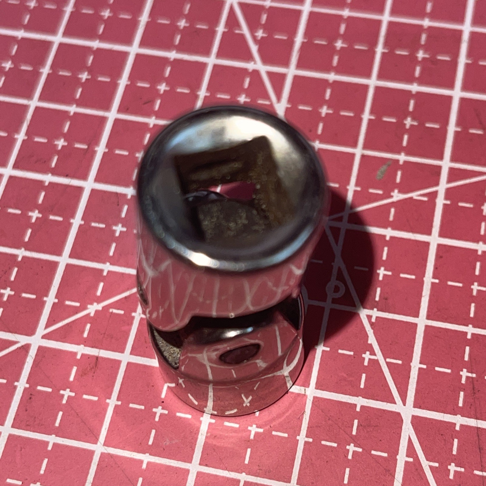 NAPA NBF18 9/16 In SAE 3/8 Drive Flex Swivel 6 Point Socket New Britain Vintage