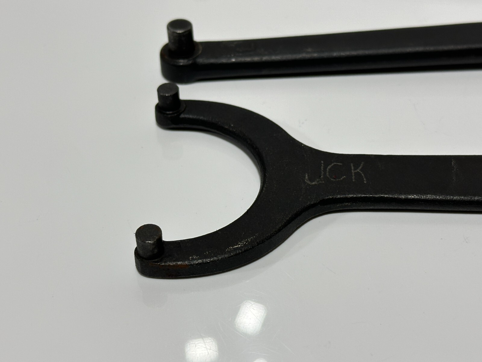 Martin Tools USA 2pc Spanner Wrench Set Lot, 428 SAE 2-1/4 & 484 Sprocket & Gear