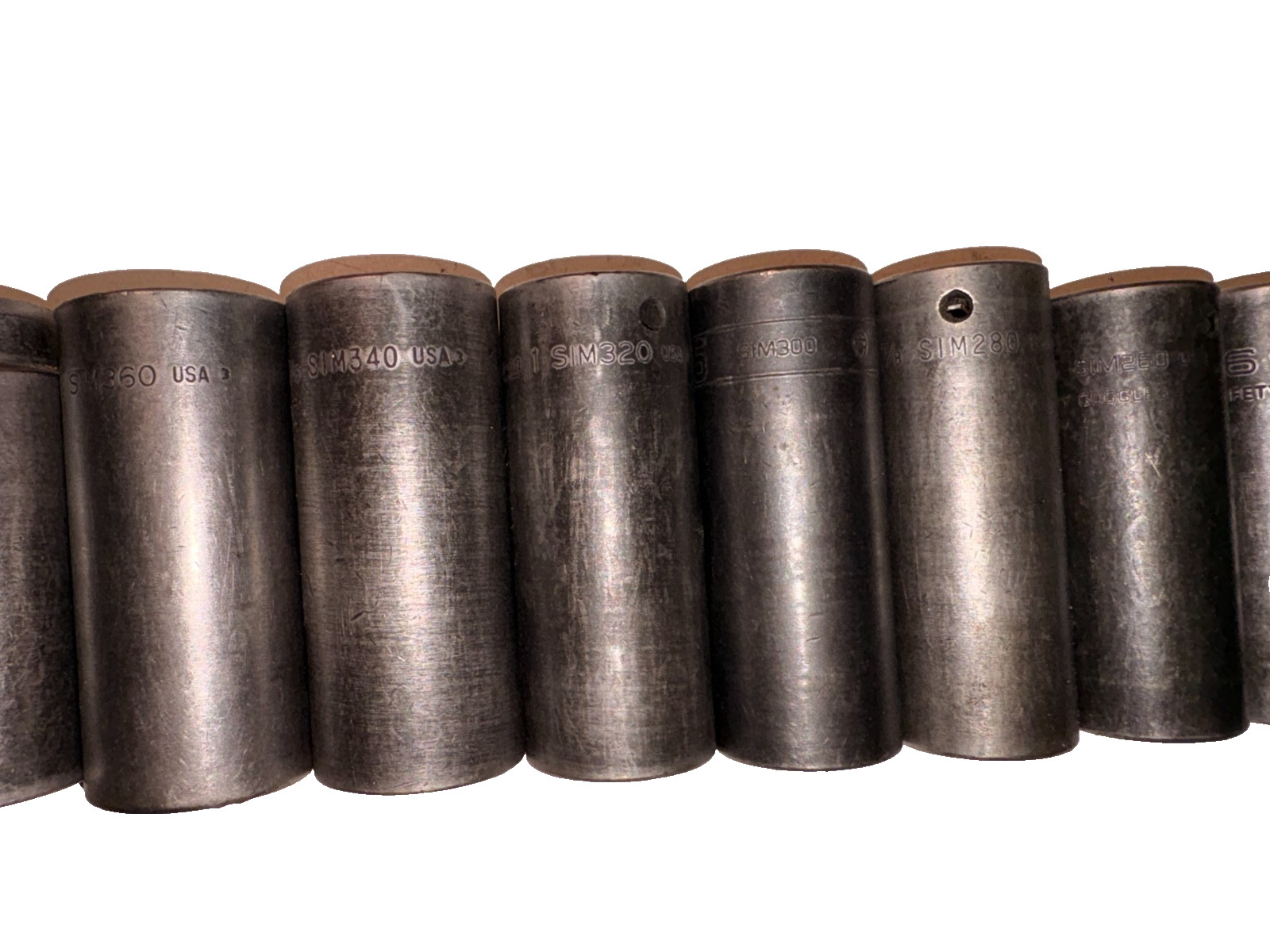 Snap On Tools 12 Piece Impact Socket Set SIM420H – SIM140 Made in USA Set of 12
