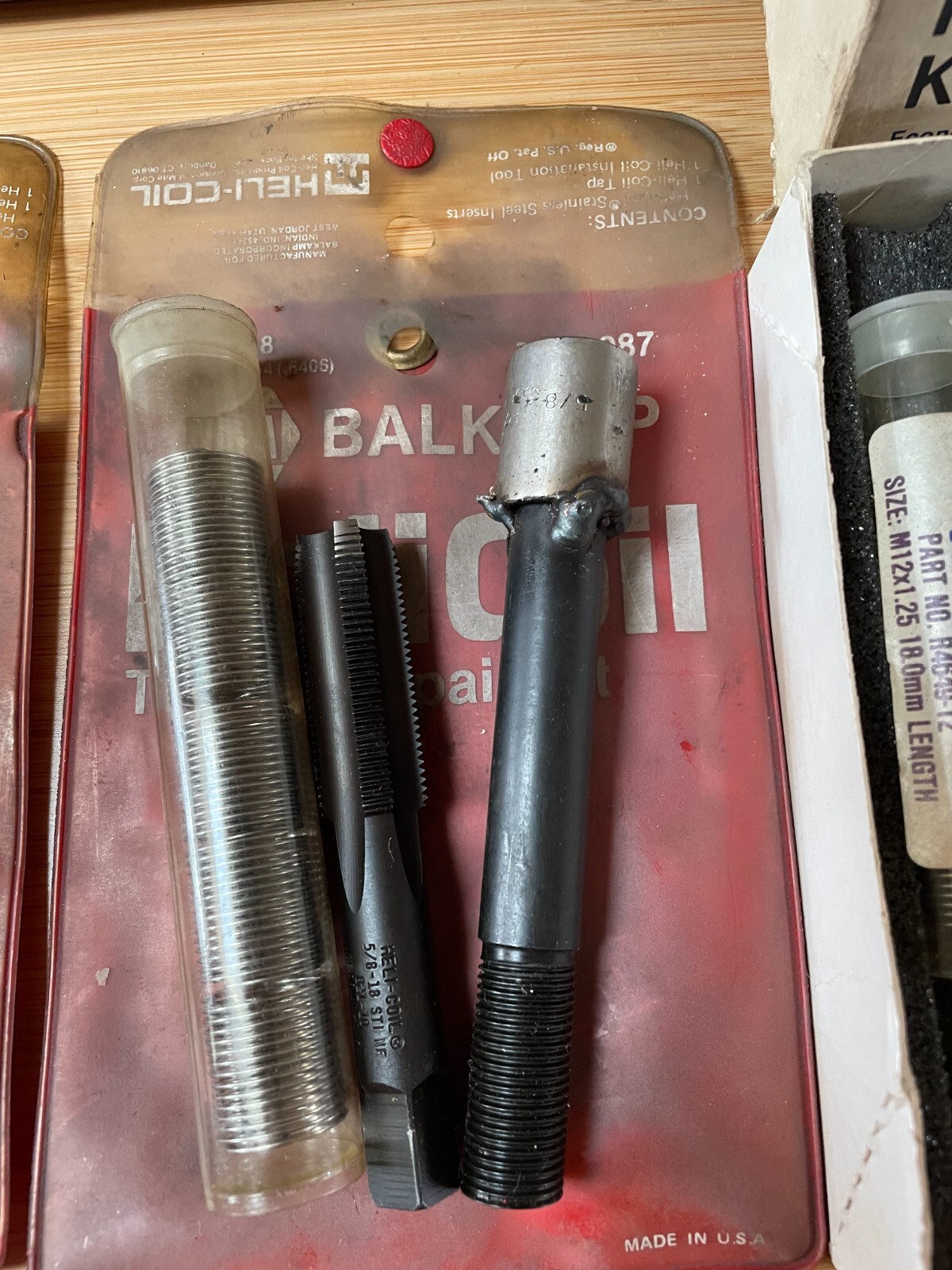 Lots Of HeliCoil Thread Repair Kit Multiple Sizes