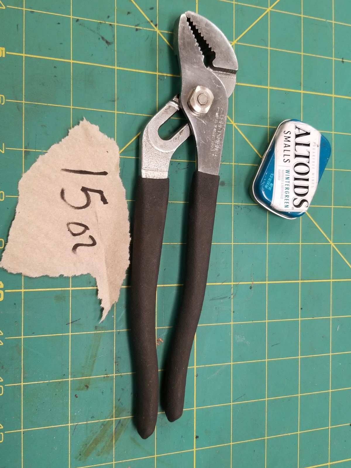 Craftsman Textured Grip Tongue & Groove Pliers 9-1/2″ #45381 – WF – USA