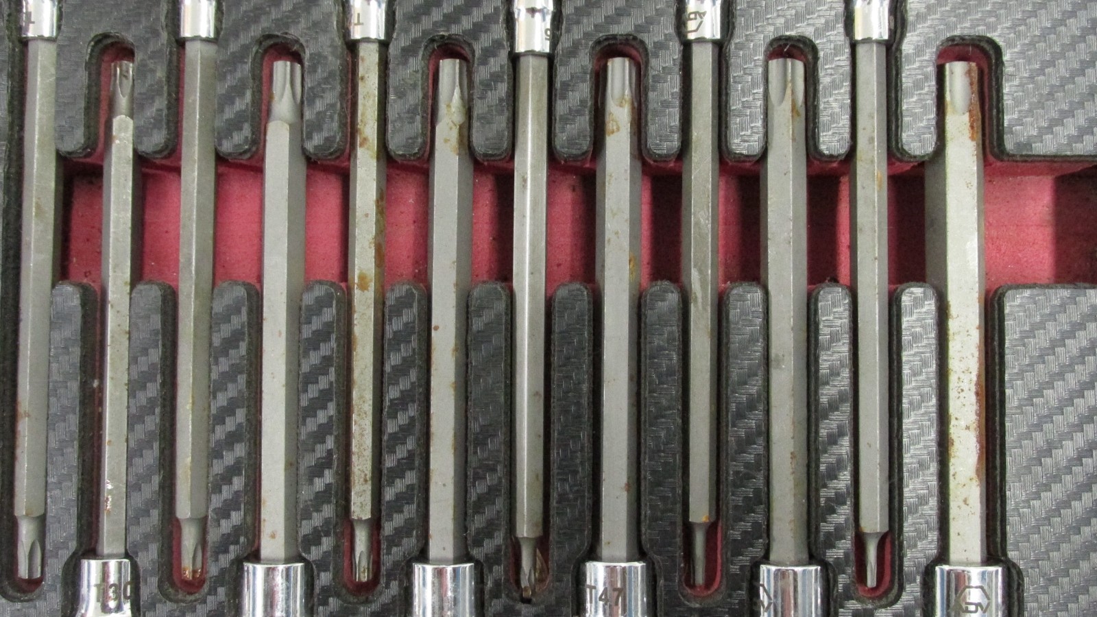 Matco SBS26V ADV Long Short Torx Bit Socket Set T8-T60