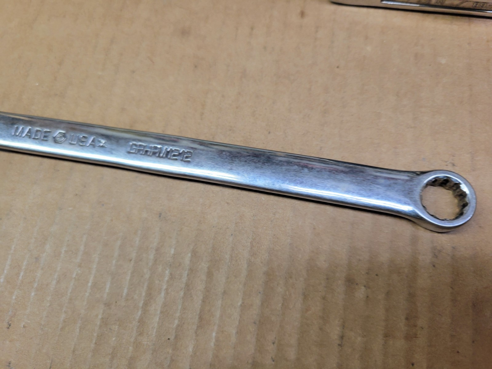Matco USA 12 MM Ratcheting Double Box End Wrench No GRHPM1212