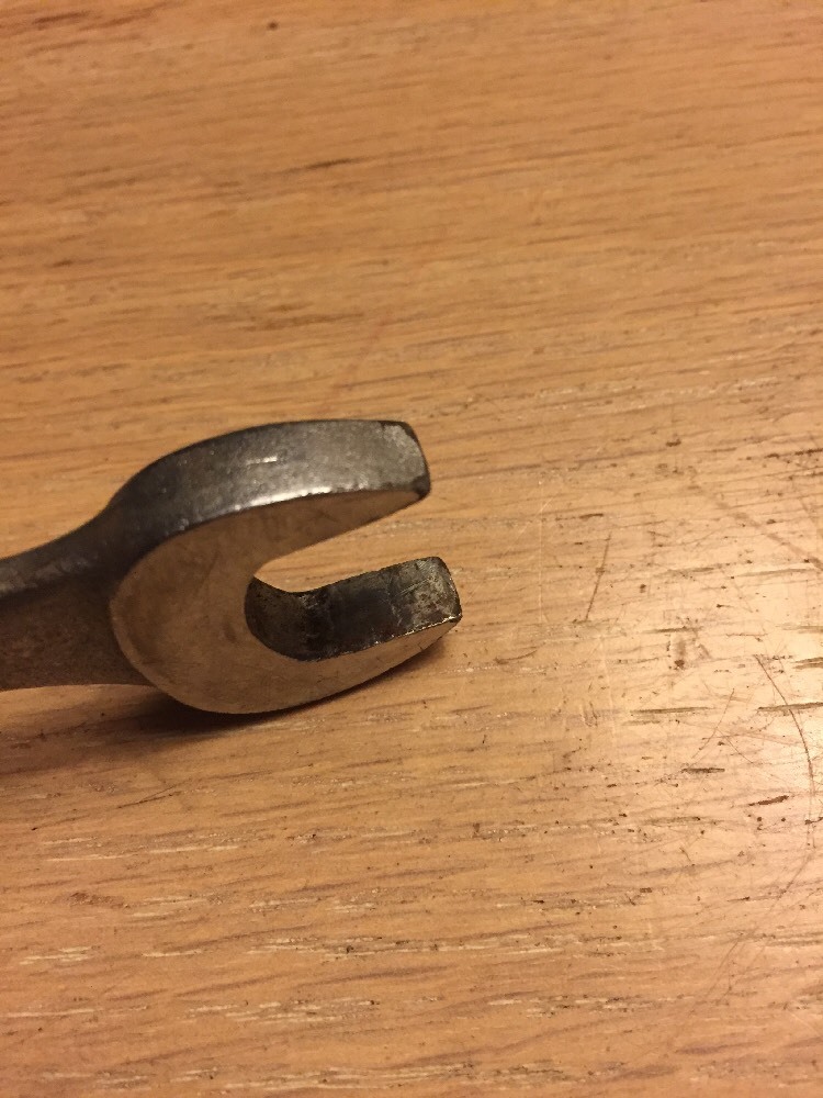 Williams Superrench Tool USA Vintage Open End 5/8-9/16 Wrench 7″Long Free Ship