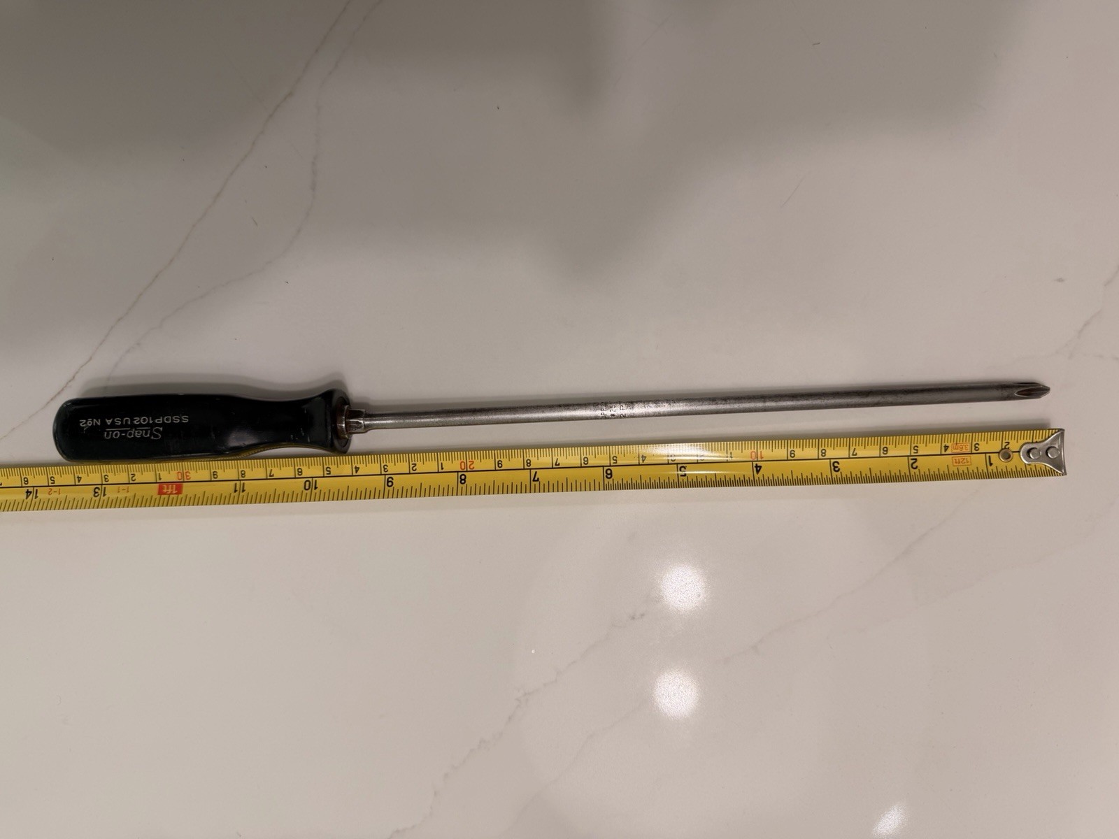 Vintage Snap-On Supreme SSDP102 Phillips #2 Screwdriver 9.5″ Long Shaft USA Made