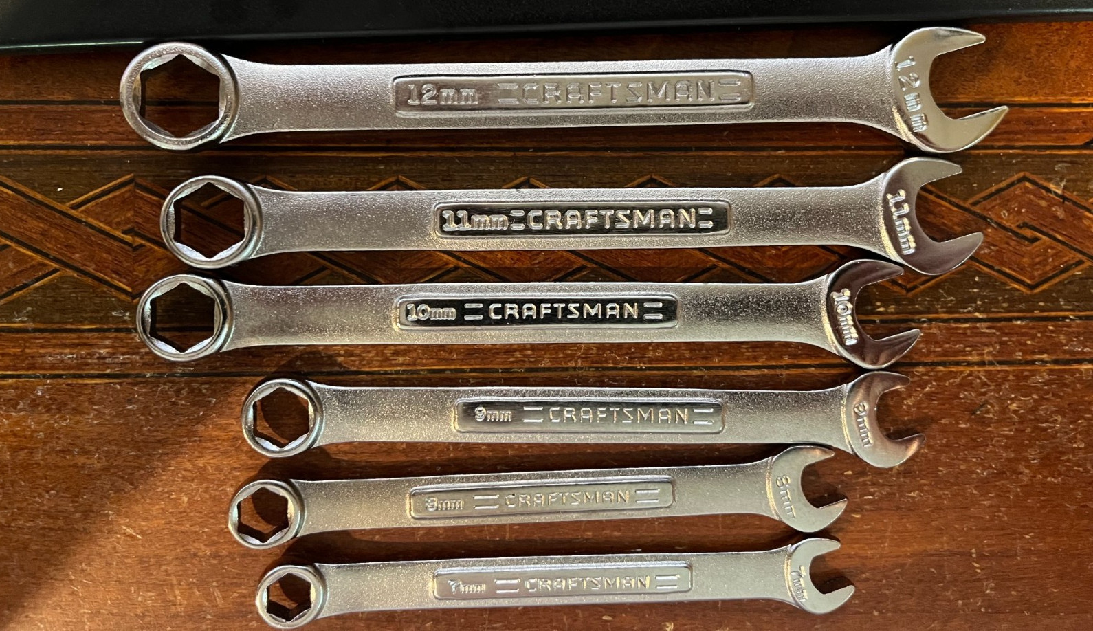 Craftsman USA VA 13-pc Metric 6-Point Combination Wrench Set 7-19mm RARE!