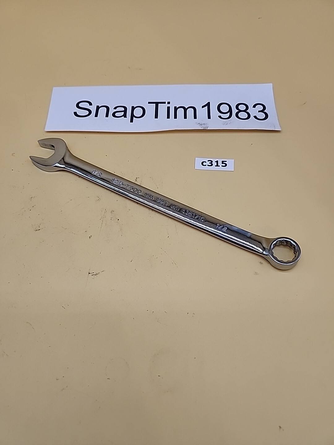 PROTO 1216-T500 Combo Wrench 12 Point,1/2″ Anti-Slip Design USA