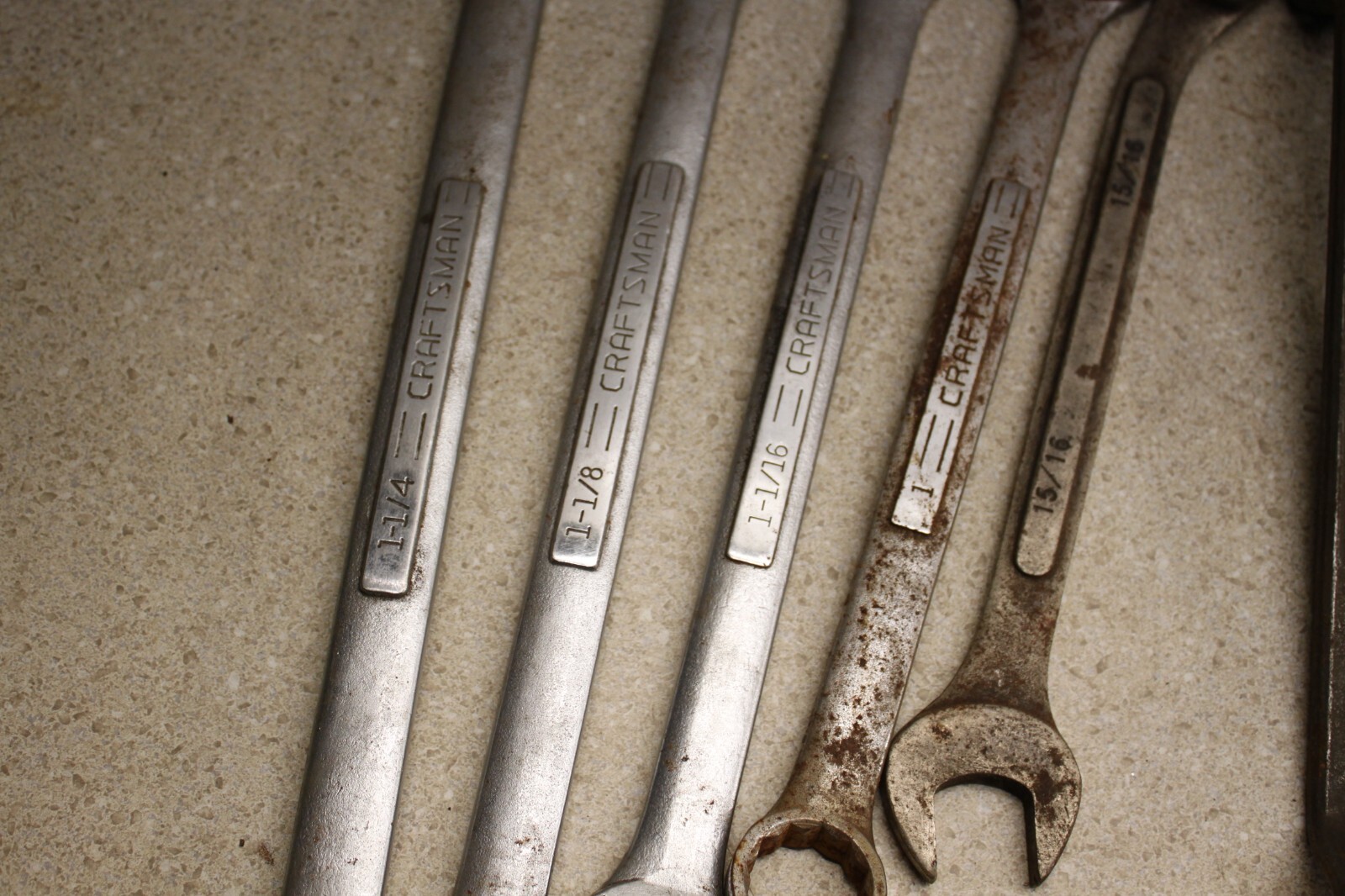 Lot Of Various Size SAE & Metric Wrenchs Line Wrench Vintage Old Tools 8432