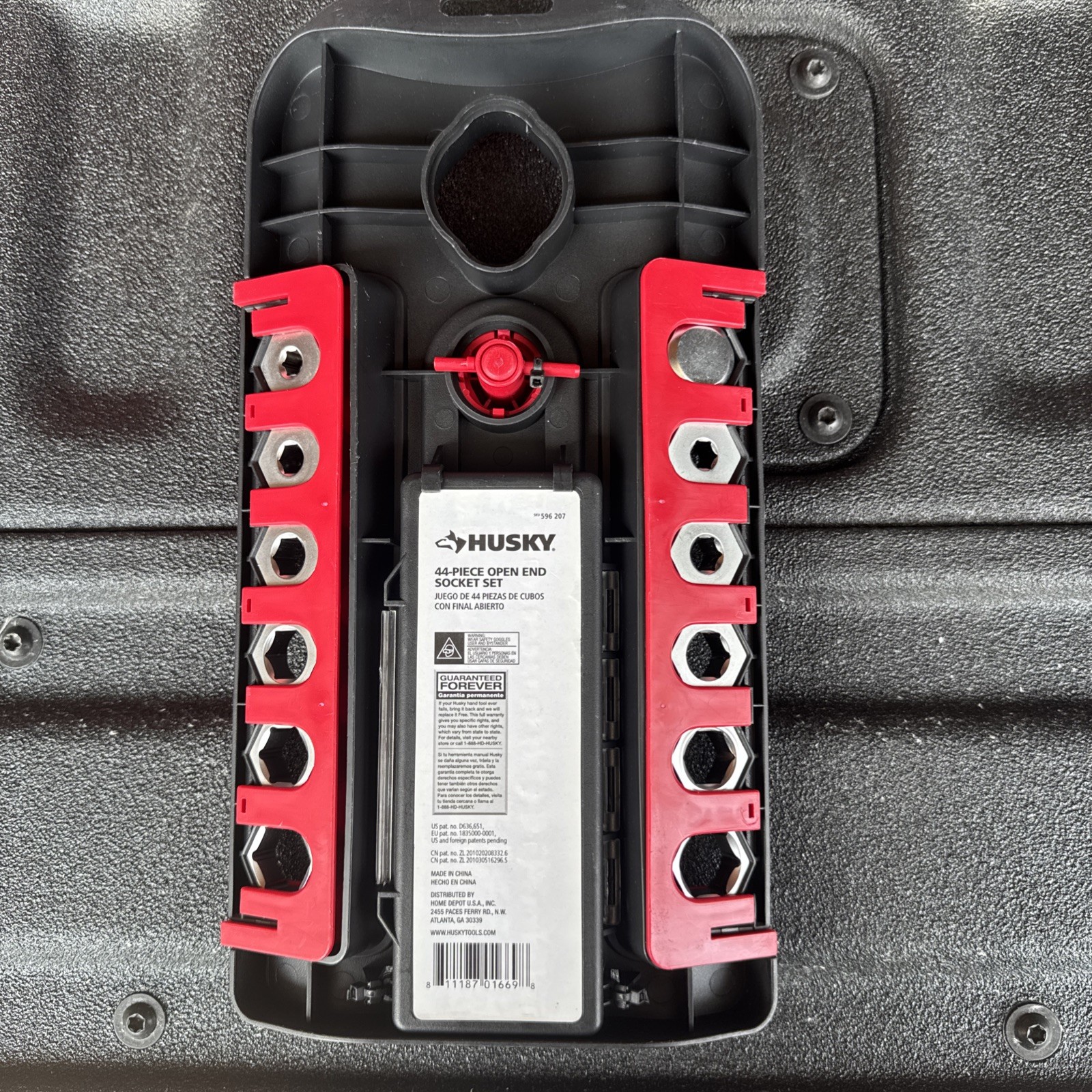 NEW Husky 44 Piece Open End Socket Set SAE Inch Sizes