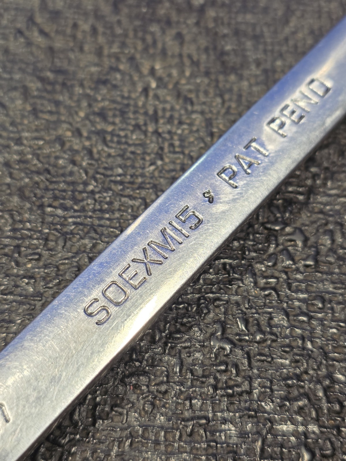 Snap-on Tools SOEXM15 15mm 12-Point Metric Flank Drive Plus Combination Wrench