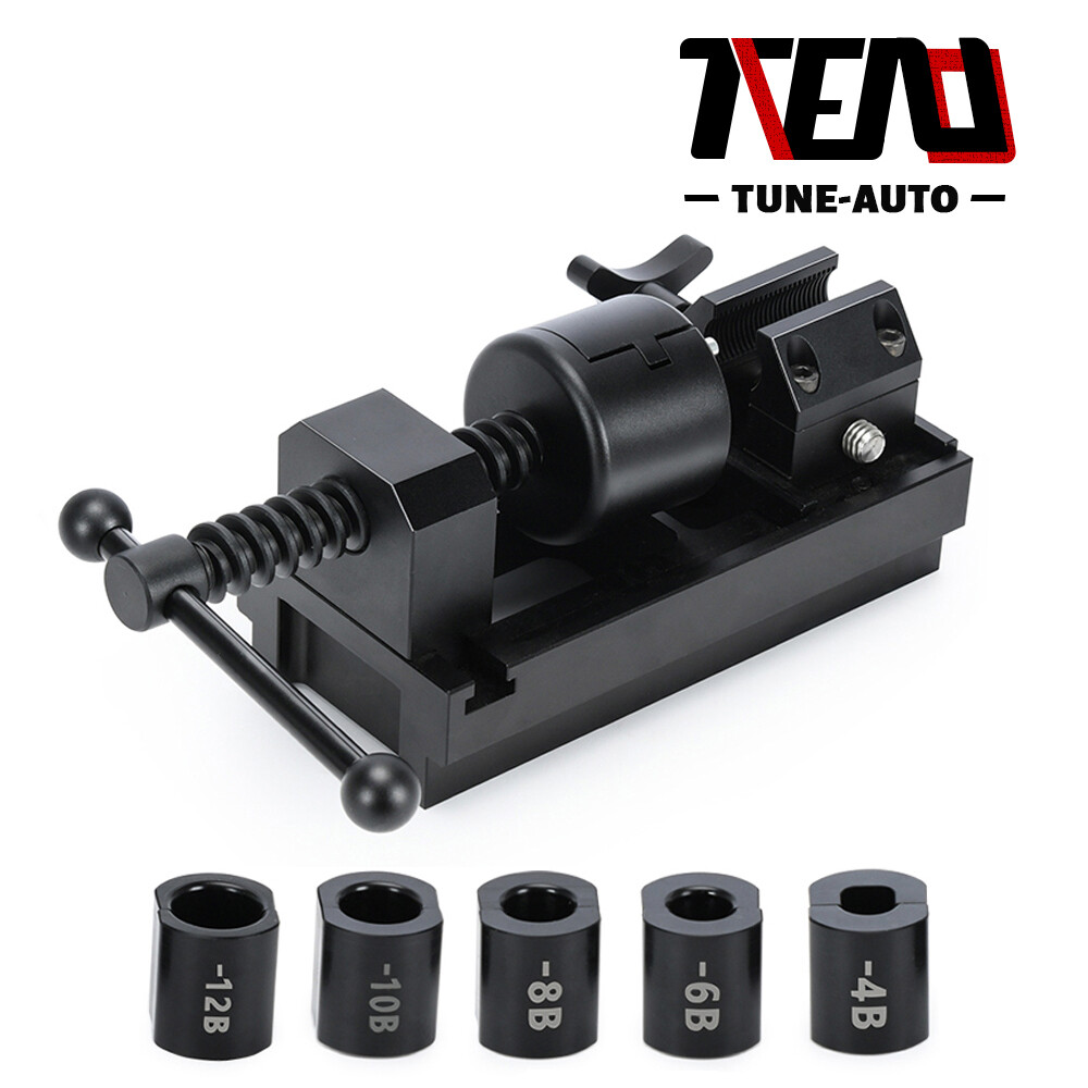 AN4-AN12 Fuel Line Fittings Installation Tool Fuel Hose Repair Tool Kit 6AN 8AN