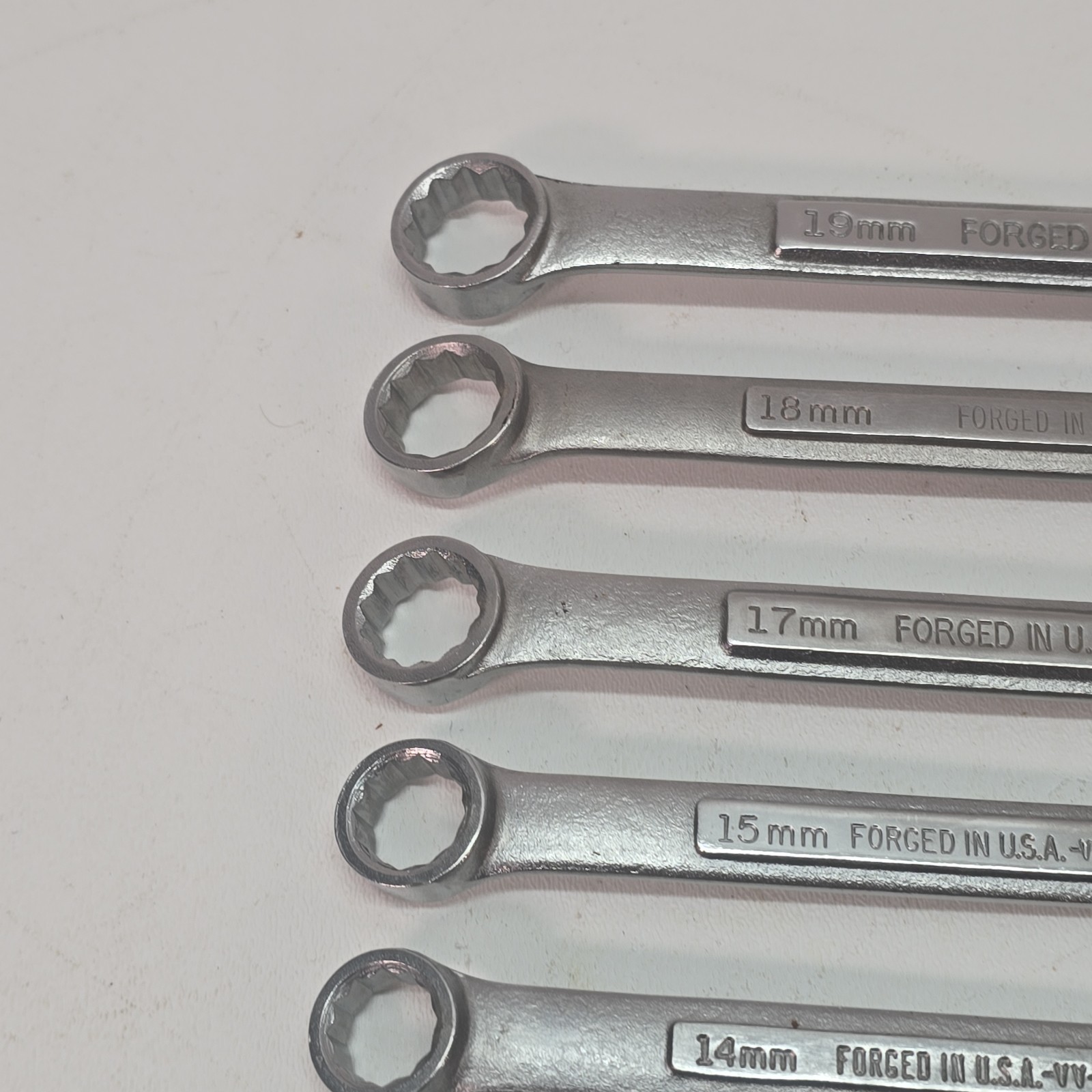 Craftsman USA 11 pc. 12pt Metric Combination Wrench Set 7mm-19mm