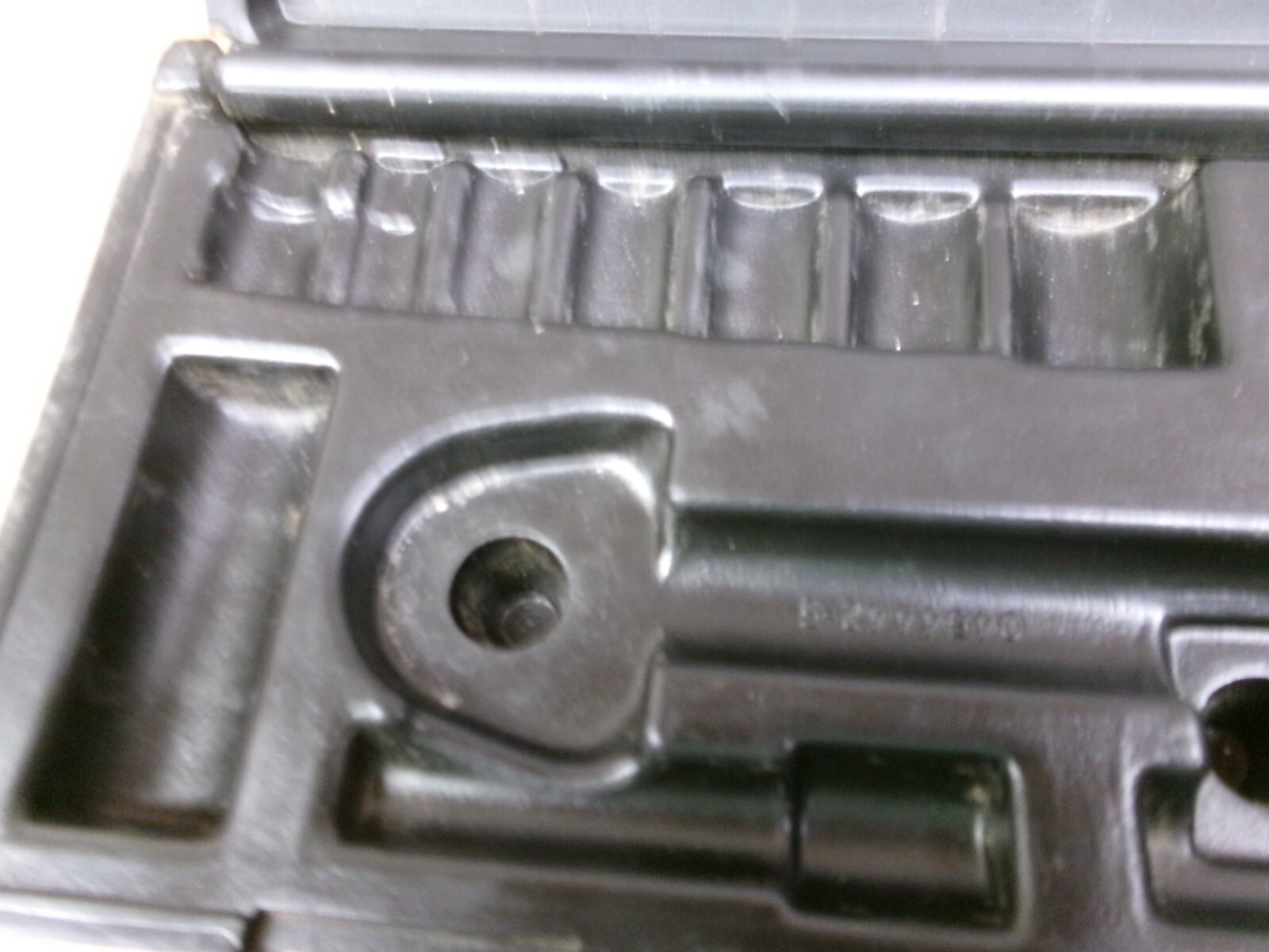 VIntage S-K 3/8″ Drive 17-Piece Black Socket Set Case (No Tools, Box Only)