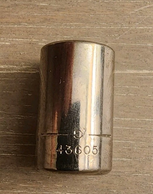 Craftsman USA 3/8″ Socket 12 Point 1/4″ Drive Inverted G 43605