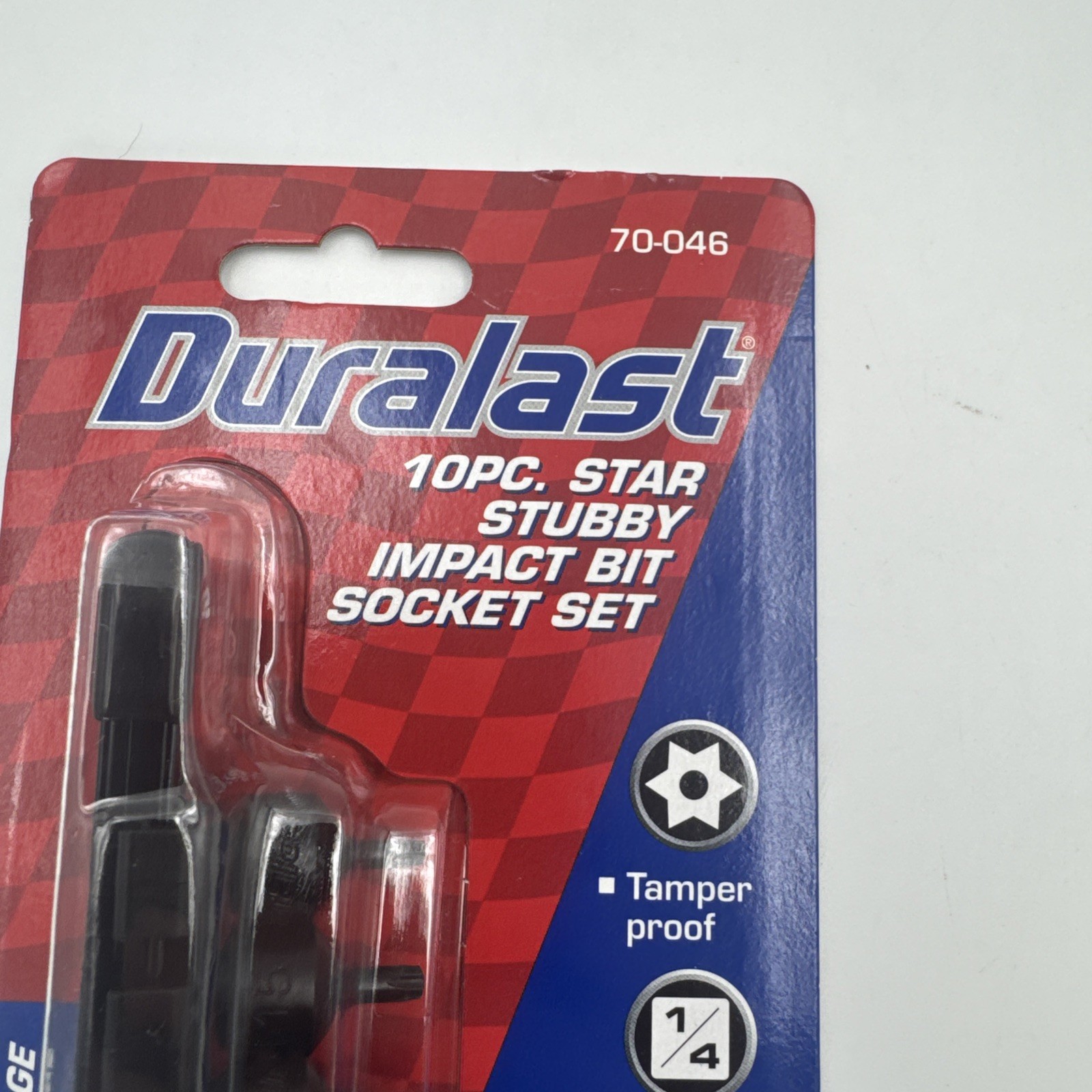 Duralast Impact Bit Socket Set 10pc Star Stubby 3/8″ & 1/4″ Drive Low Profile