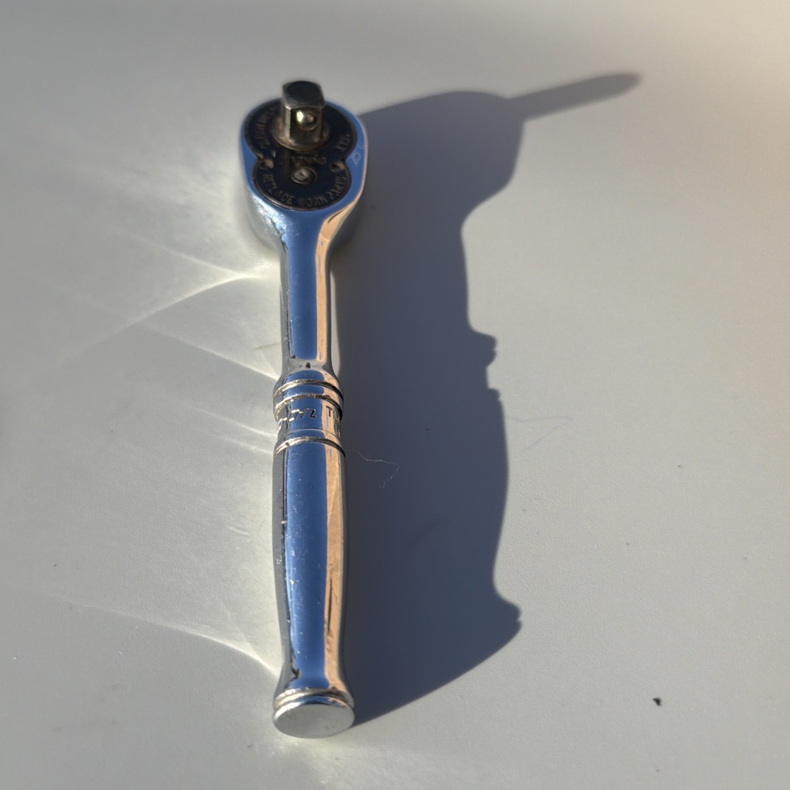 Snap On 1/4″ Ratchet TM70C Stubby 4.25 Inch Long