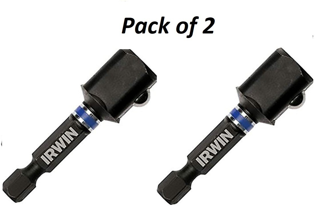 Irwin 1837574 1/4″ Bit Driver Socket Adapter (Impact Ready) 1/4 inch drive