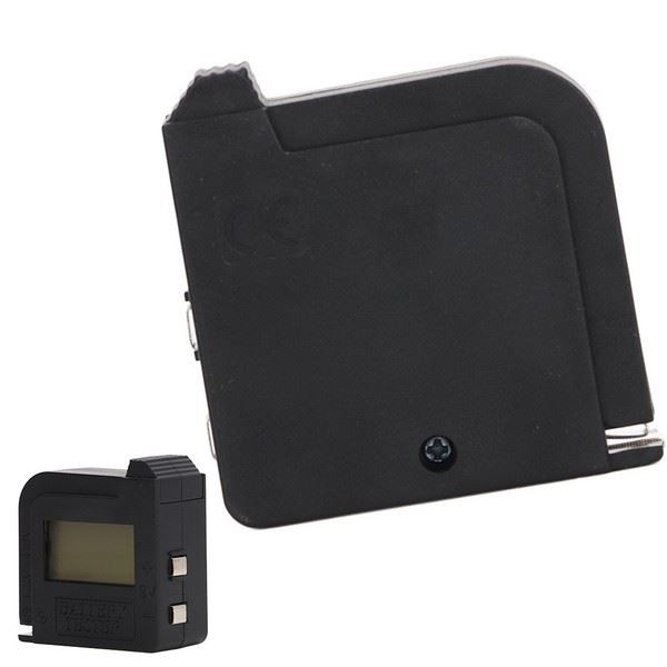 Battery Tester Compact Pocket Size LCD Display Supports 1.5V Button Batteries