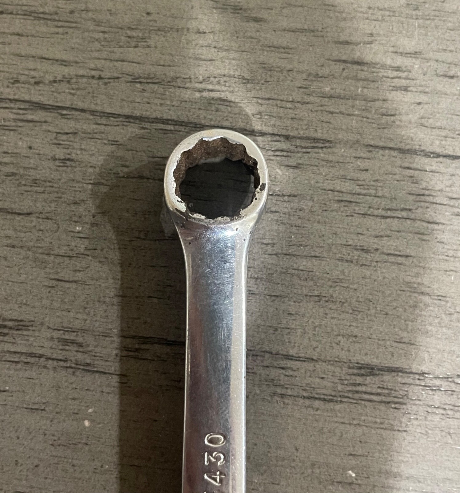 Snap-On Tools 3/8″ SAE Combination Wrench USA OEX-120 5” Length