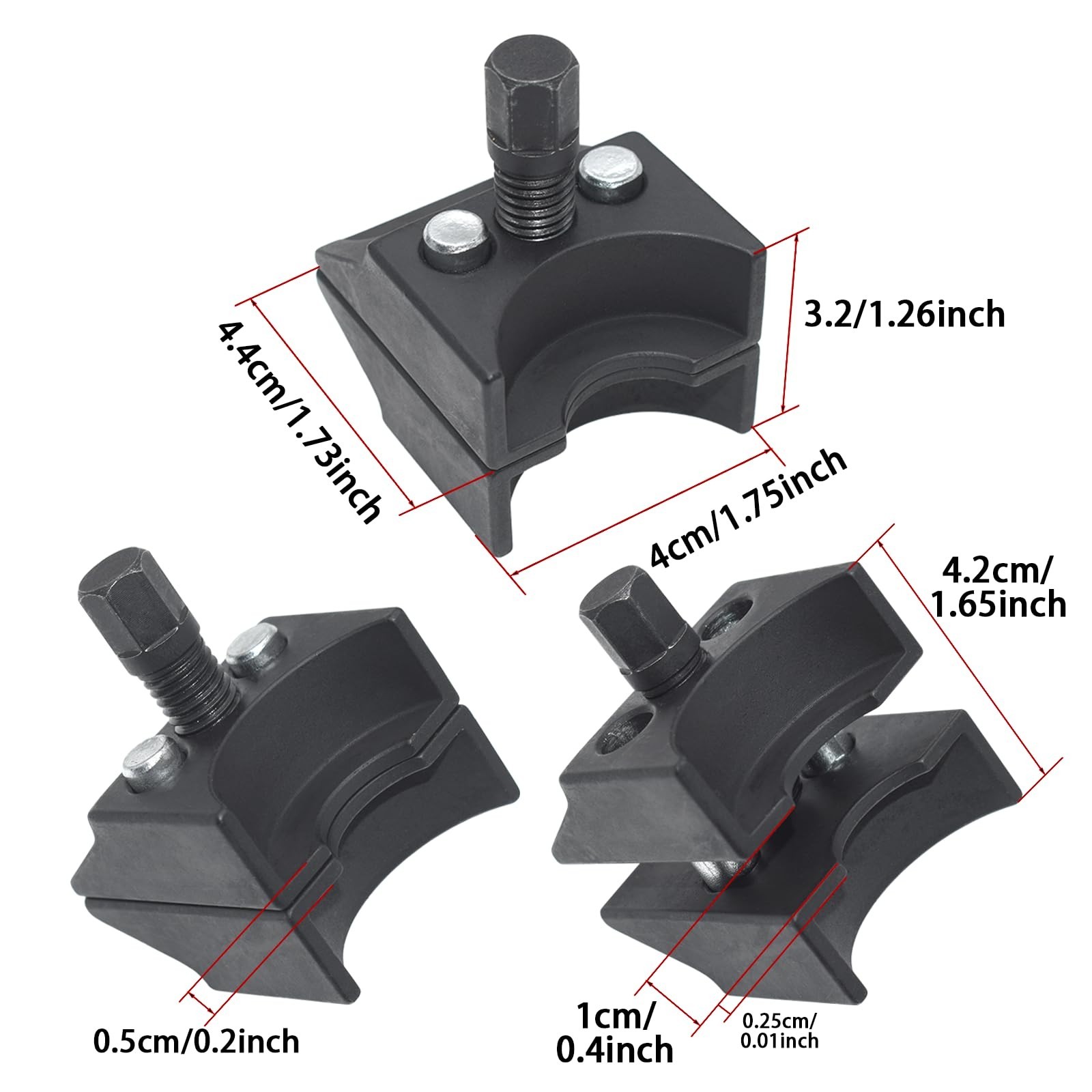 9pcs Suspension Strut Socket Set 16-24mm 12 Point 1/2″ Drive Tool Kit for Shock