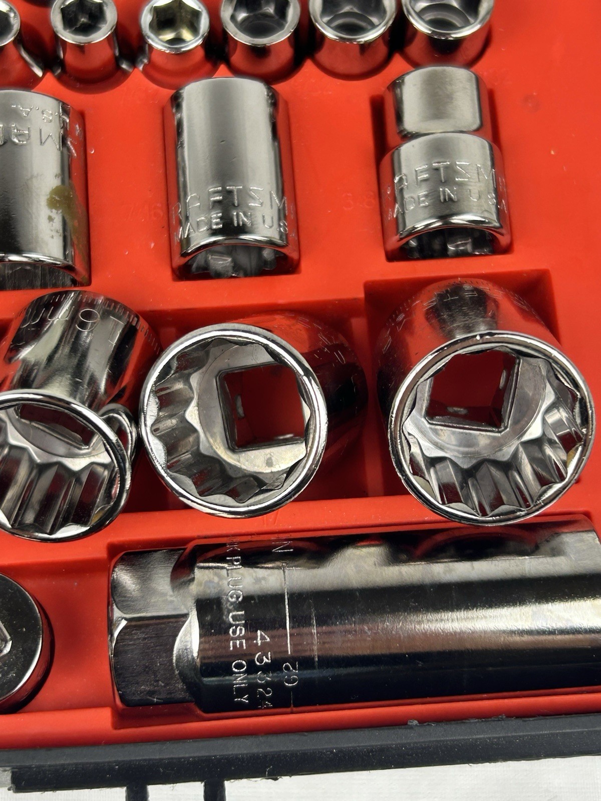 MINT RARE SEARS Craftsman 60pc Mechanics Tool Set 34060 SAE & Metric USA READ!