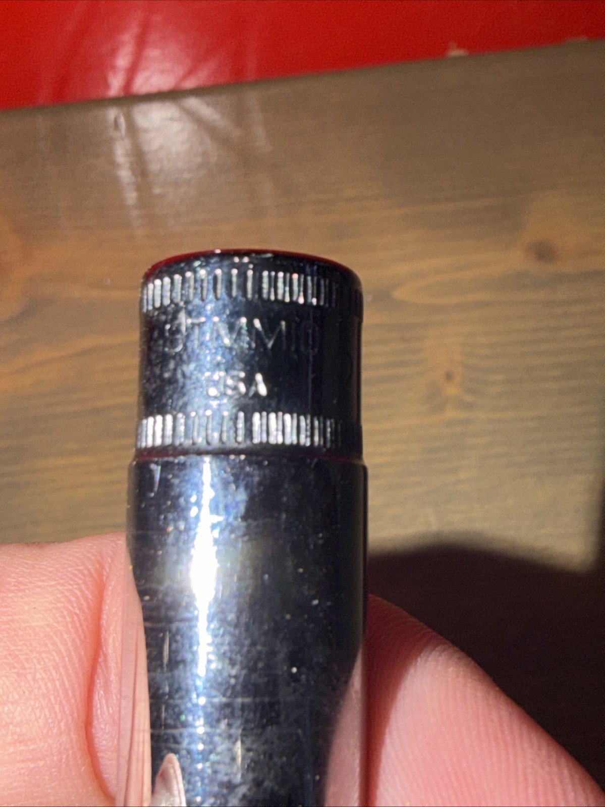 Snap on STMM10 1/4″ Drive 6 Point Metric 10mm Deep Chrome Socket USA! Free Ship!