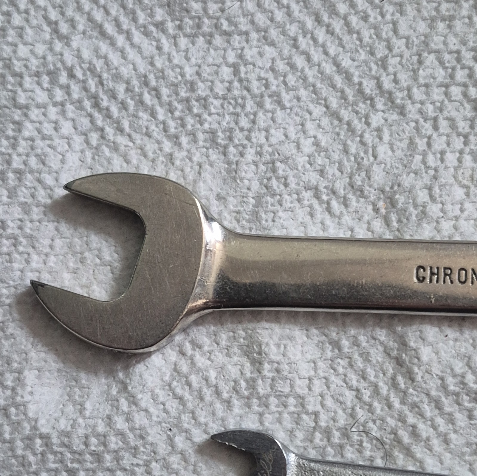 Vintage Gray Canada Wrench Lot of 2 11/16 19/32 5/16 Signed Mechanic Tools Rare