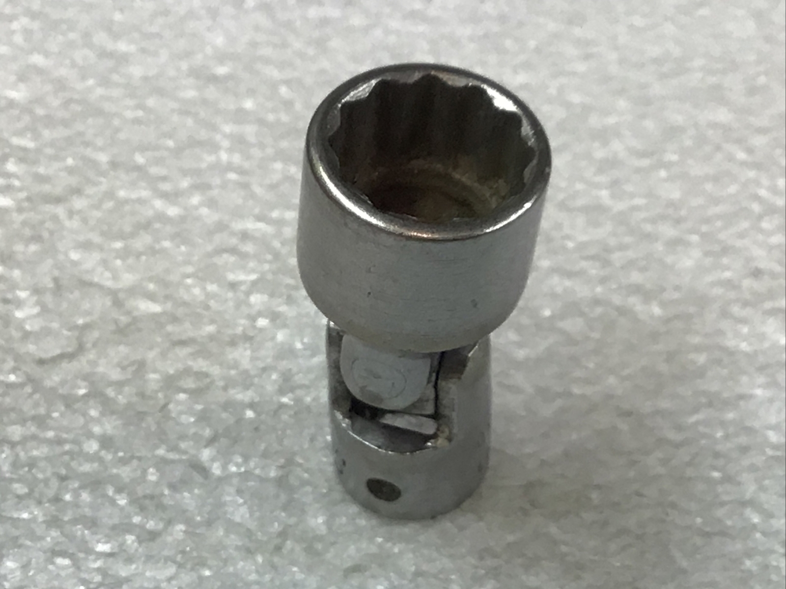 Snap On TMU141 – 7/16”, SAE, 1/4″ Dr., Chrome, 12Pt., Swivel Socket-USA-NICE-