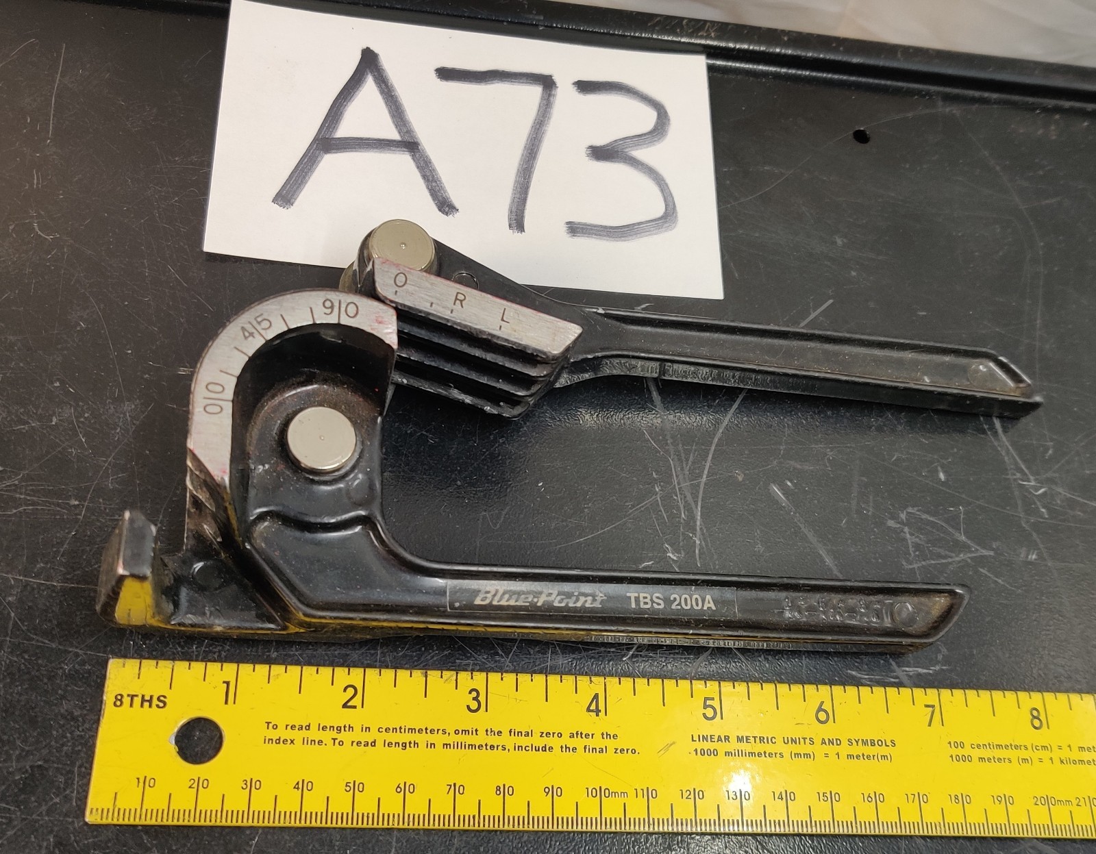 Blue-Point Multi Purpose Tube Bender TBS200A 3/16-3/8 Snap On – FREE SHIPPING