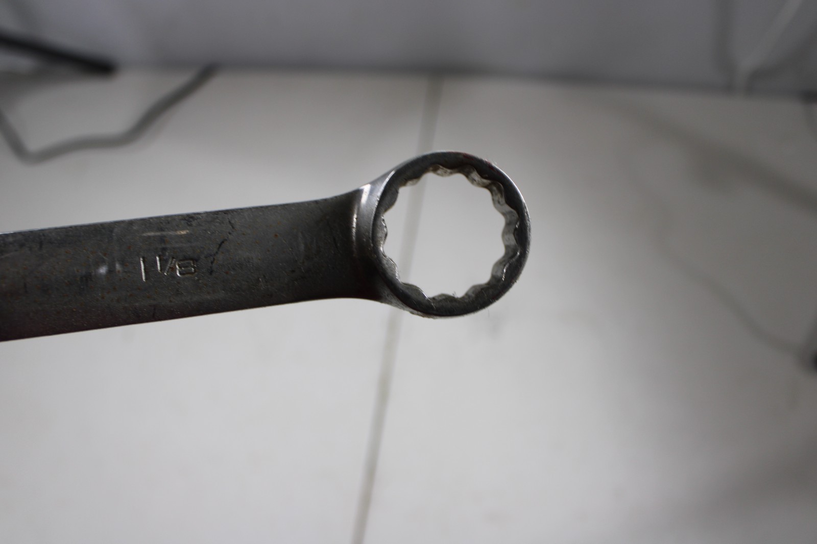 Snap On Tools OEX30B 15/16” SAE 12pt SAE Chrome Combination Wrench USA