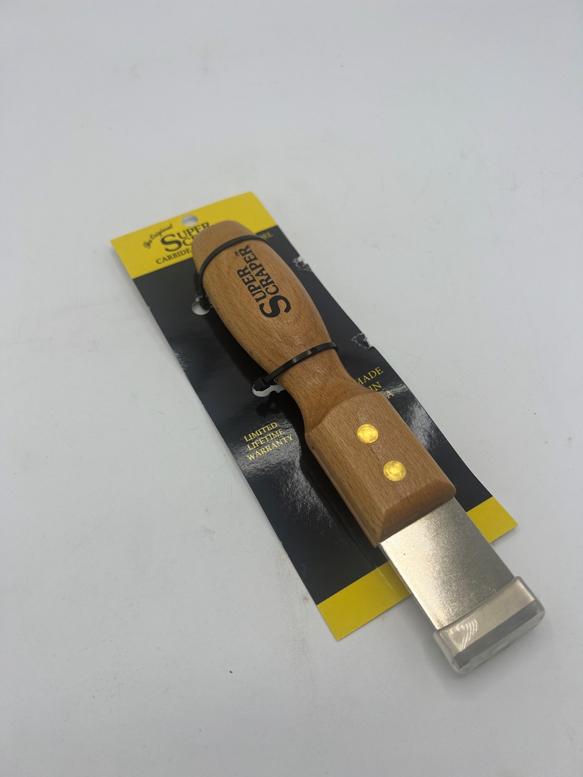 The Original Super Scraper Carbide Edge 1 1/4″ Scraper Model SS1 made in USA