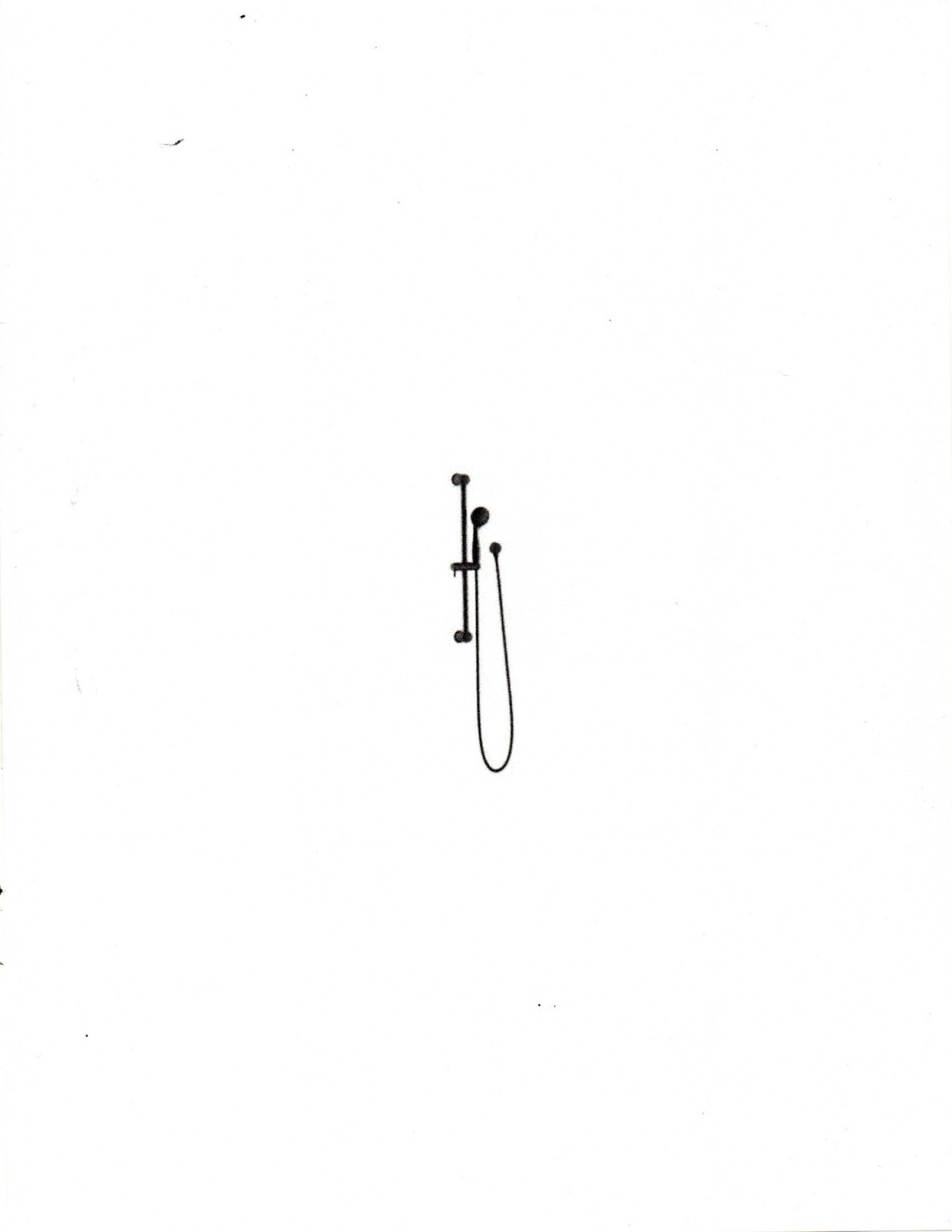 Matco P4HS650MB Matco-Norca Slide Bar Hand Shower System Matte Black