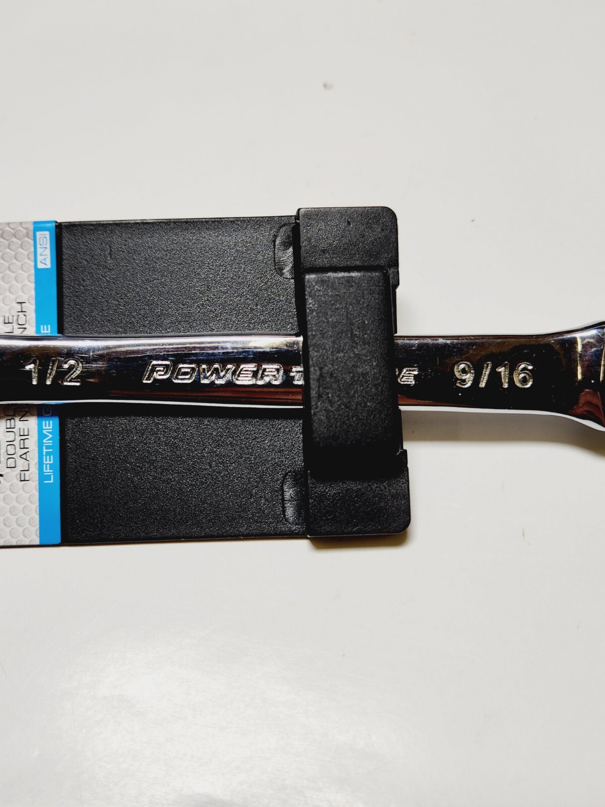 Power Torque 1/2″ X 9/16″ Double Flare Nut Flex Wrench SAE