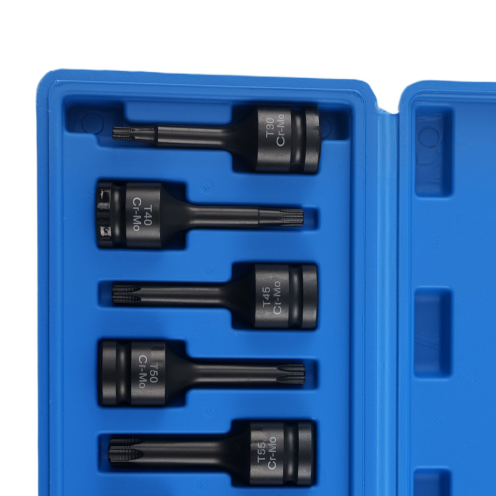 1/2» 8pc Impact Socket Set T30 T40 T45 T50 T55 T60 T70 T80 Workshop CR-MO
