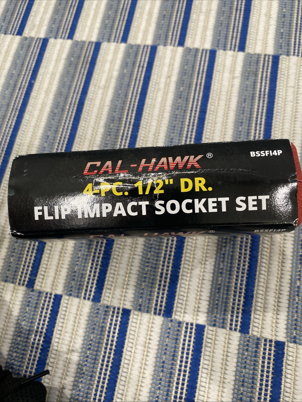 4PC 1/2″ DR FLIP LUG NUT IMPACT SOCKET SET METRIC/SAE MAG WHEEL Thin Wall TAIWAN