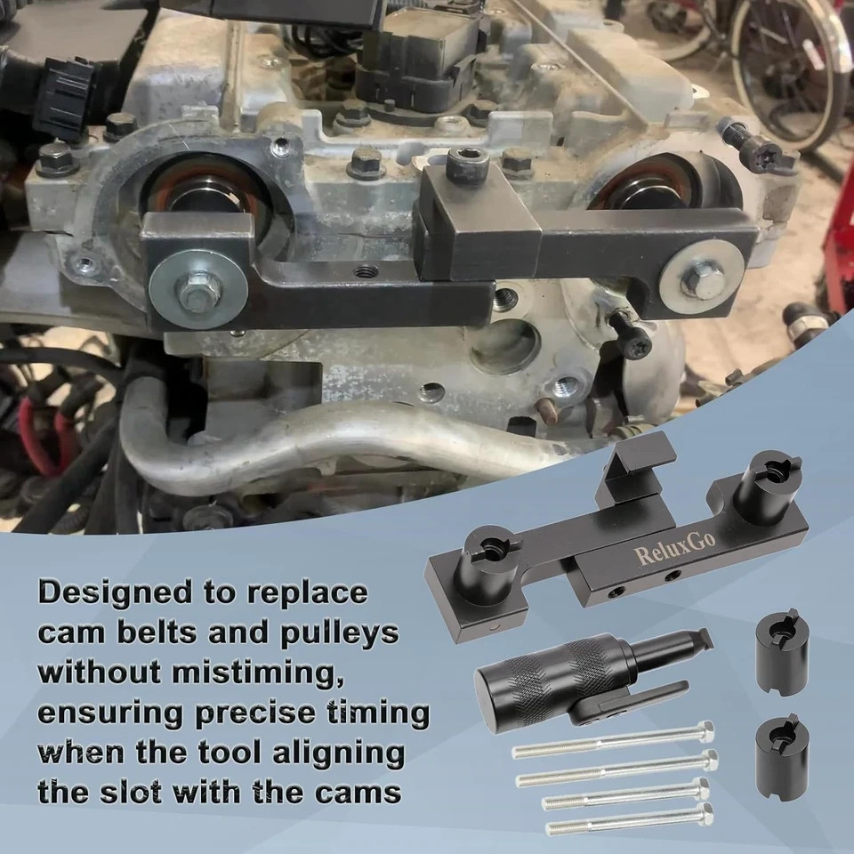 Camshaft & Crankshaft Timing Locking Tool Kit Compatible w Volvo S40 S60 XC90 V7