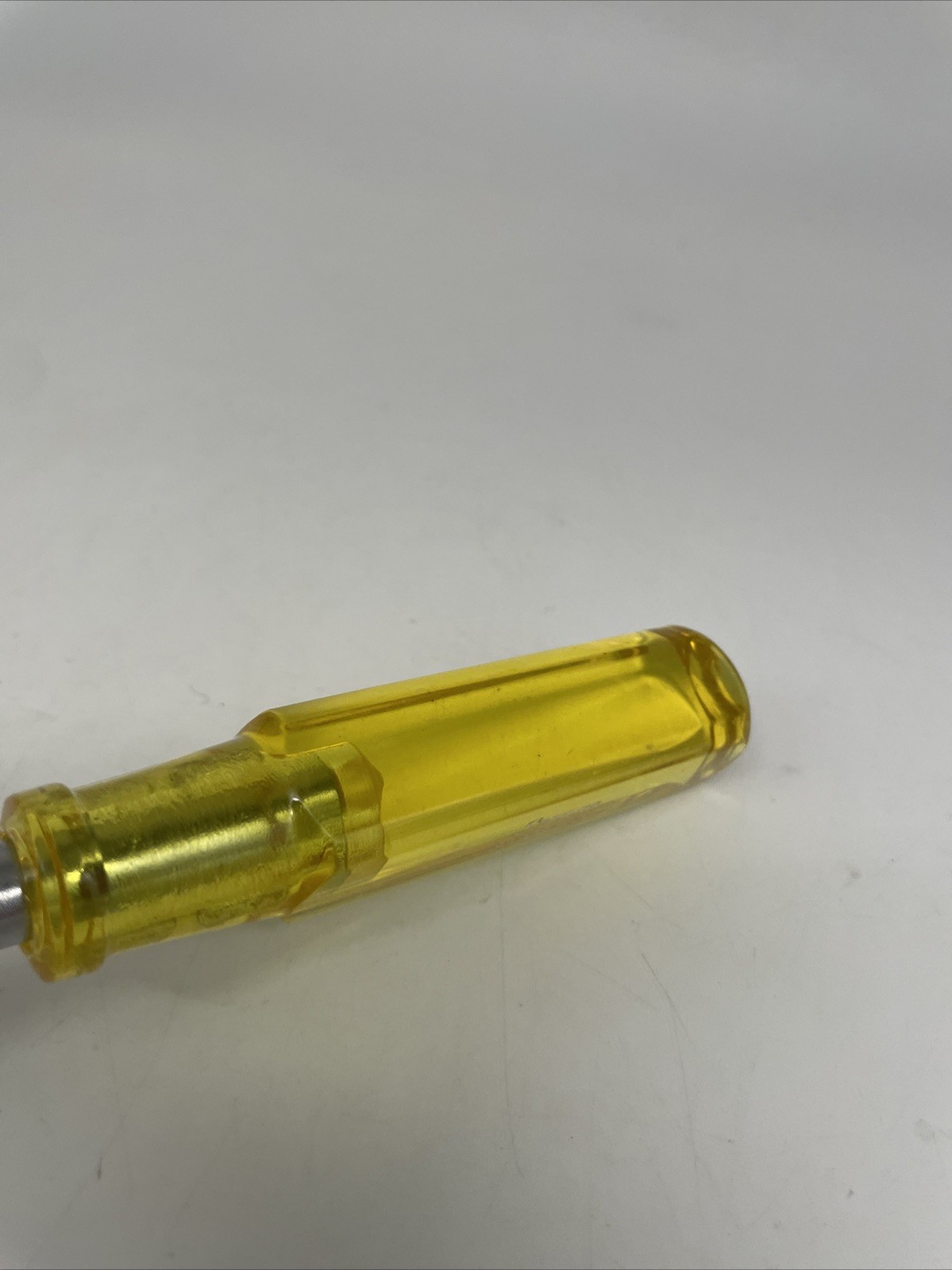 Snap On Tools Dash Nut Trim Specialty VW Porsche Clear Screwdriver Handle