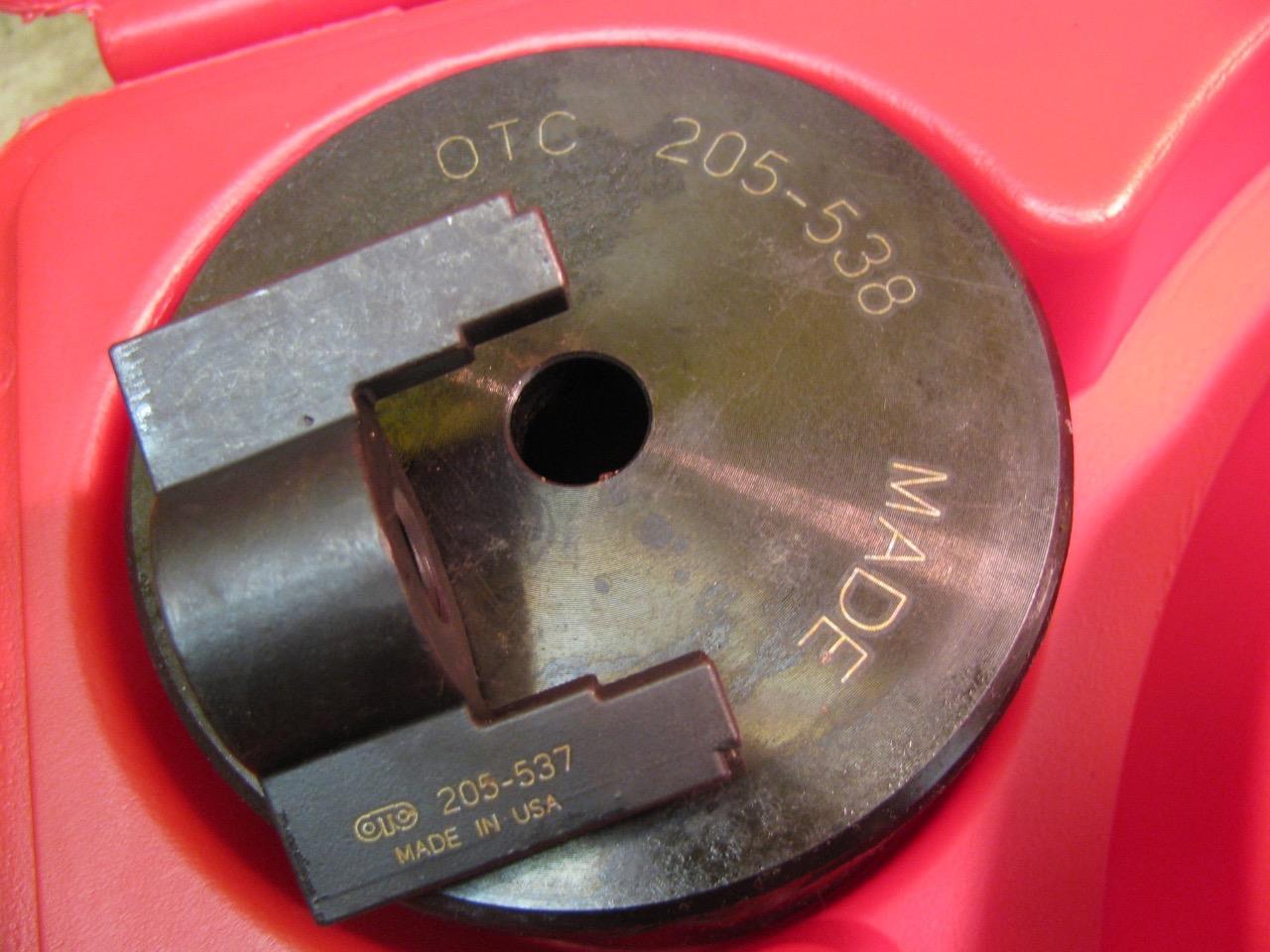 Ford OTC 205-537 205-538 Axle Bushing Remover Tool Thunderbird LS