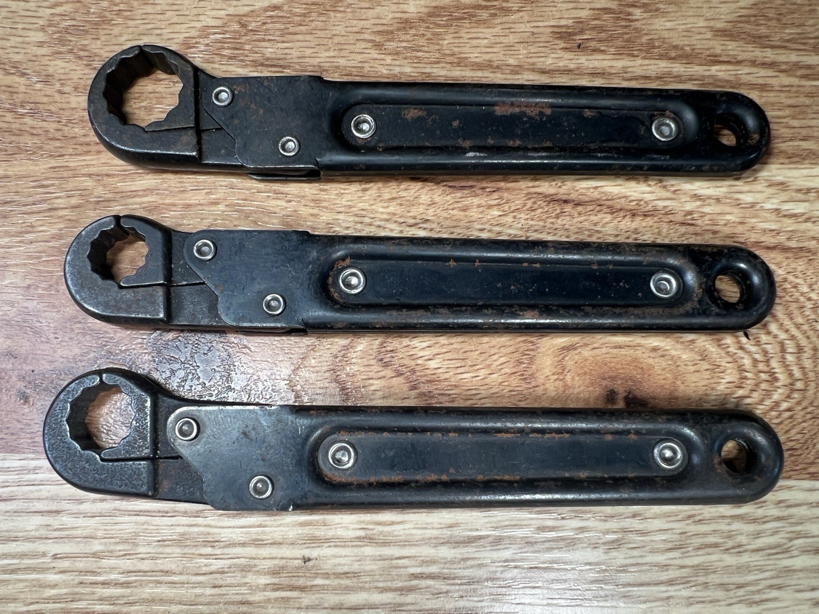 Mac Tools Flare Nut Wrench 7/16 3/8 9/16 RT182 RT122 RT142 Lot Of 3