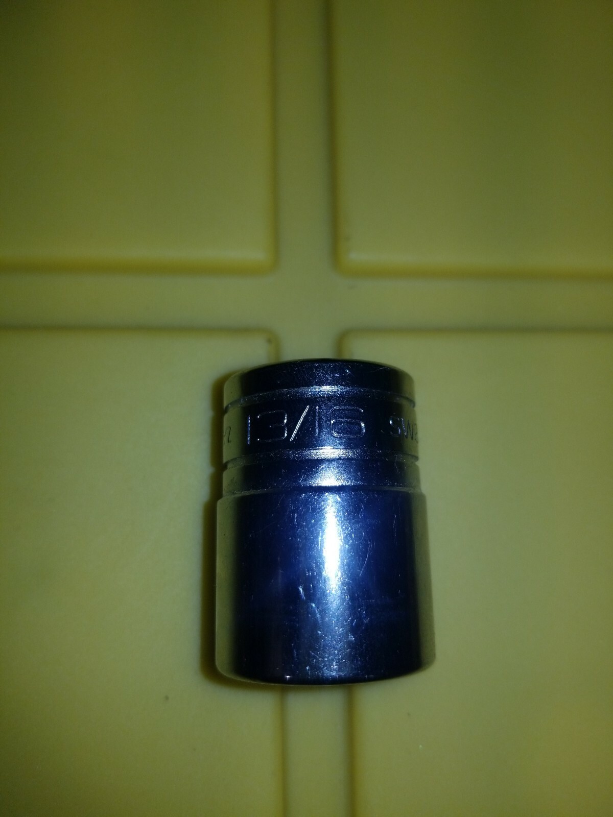 New snap on tools 1/2″ Drive 12-Point 13/16″ Flank Drive Shallow Socket SW261