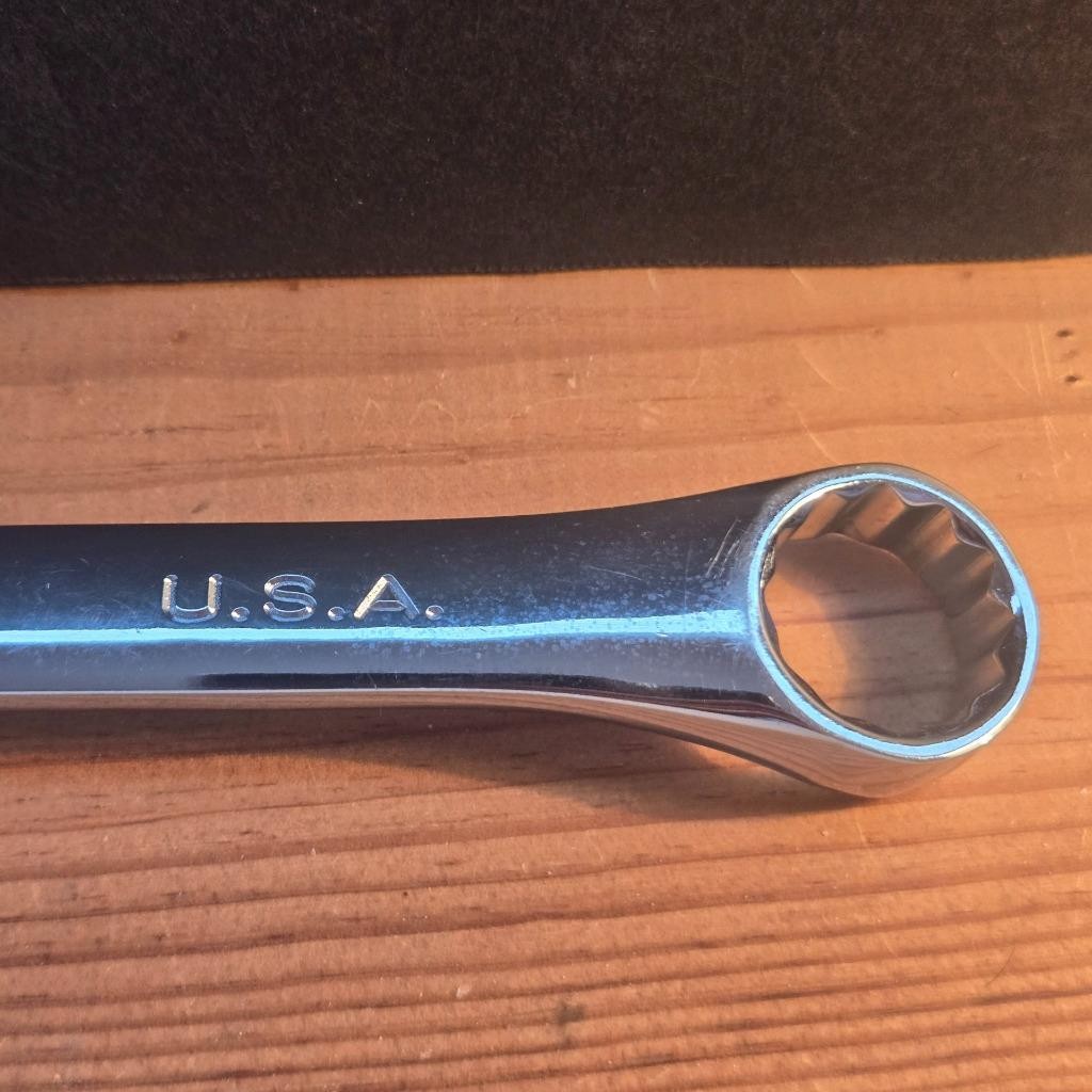 QUALITY S-K SK #88321 21MM METRIC COMBINATION POLISHED 12 POINT WRENCH