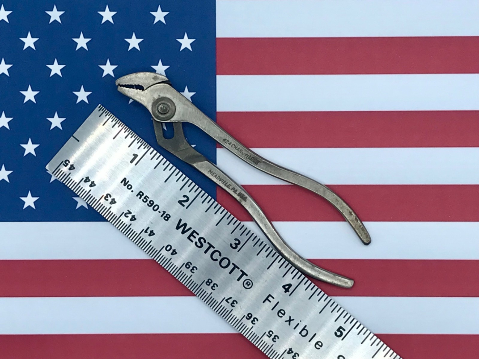 Vintage Channellock – 4 Position – Adjustable Ignition Pliers, 424, USA 🇺🇸