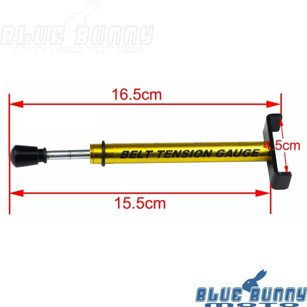 Motorcycle Adjustable Belt Tension Gauge Tool Fit For Harley All Belt Drive Bike