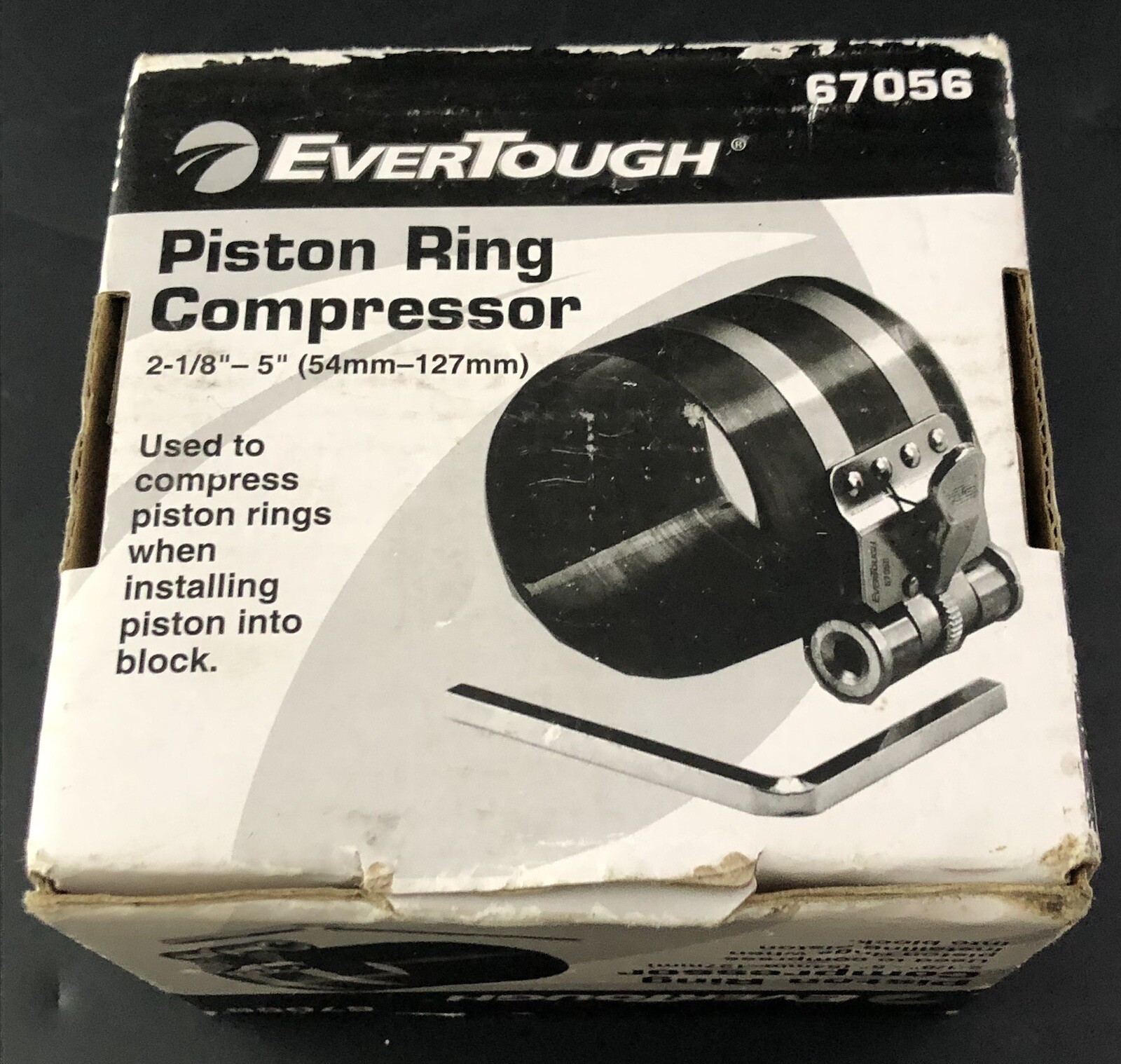 EverTough 67056 Piston Ring Compressor 2-1/8″ – 5″ (54mm – 127mm) Va3
