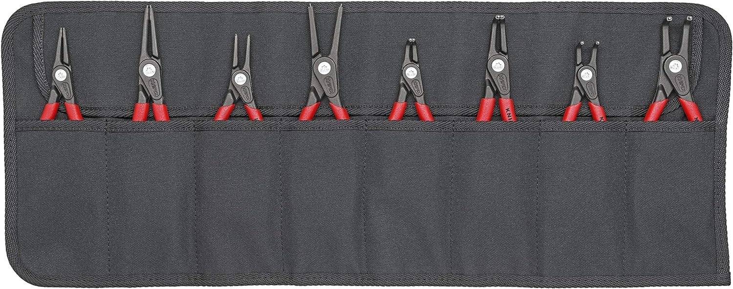 KNIPEX – 00 19 58 V02 Tools – 8 Piece Precision Circlip One Size, Multi