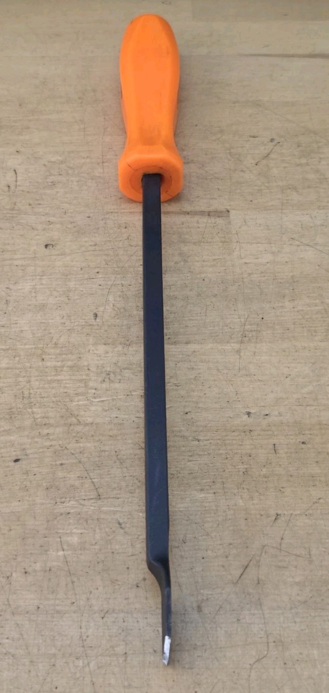 New Snap On CSA12C – 12-7/8″ Long Orange Hard Handle Rigid Carbon/Gasket Scraper