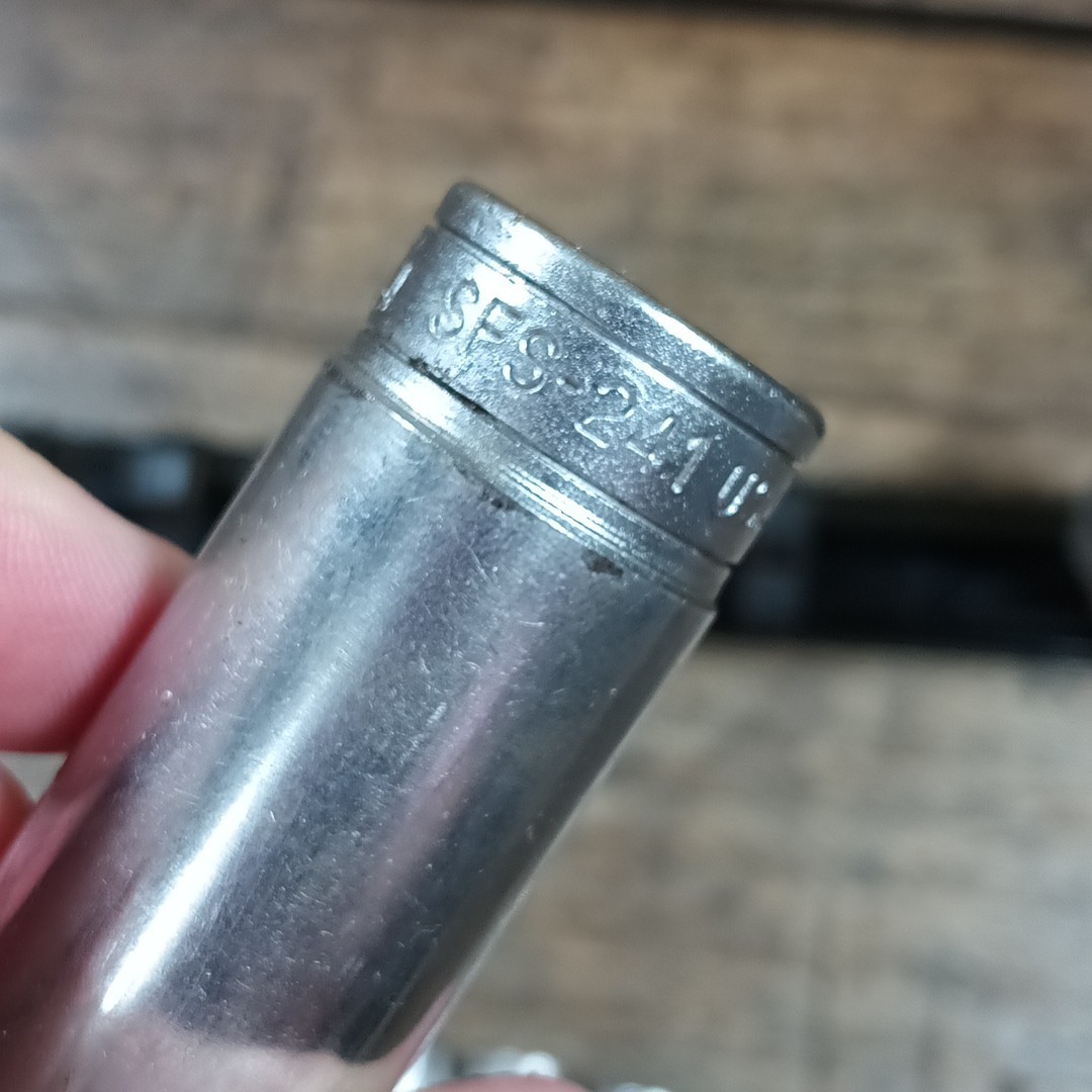 Snap On Deep Socket Set 6 pt SFS281 261 241 221 201 181 161 141 121 3/8 Drive