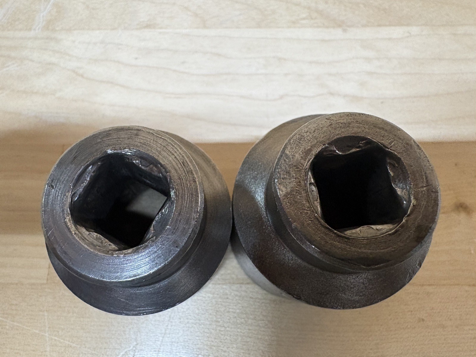 2pcs Mac Tools VP366R & VP386R 1/2″ Drive SAE 6-Point Shallow Impact Sockets